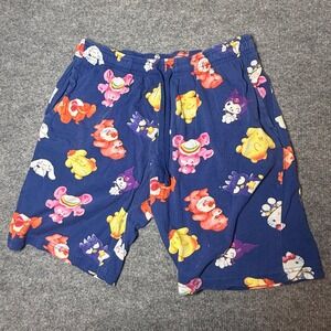 Hello Kitty Care Bears Sleep Lounge Shorts Large Sanrio Kawaii‎ Cute Cartoon